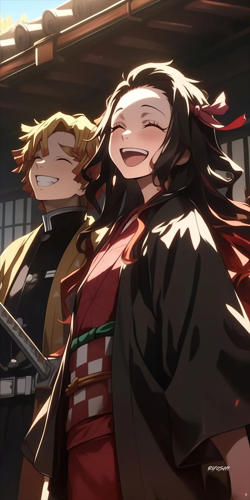 Zenitsu x Nezuko dễ thương và đáng yêu không thể cưỡng lại