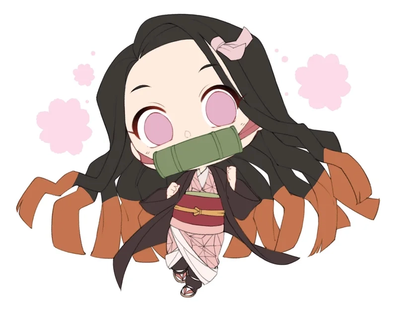 Anime nezuko chibi cực dễ thương và đẹp mắt cho các fan anime