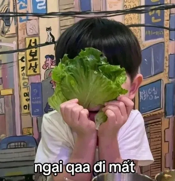 Không thể tin nổi là meme thật ngại quá nhưng lại đáng yêu