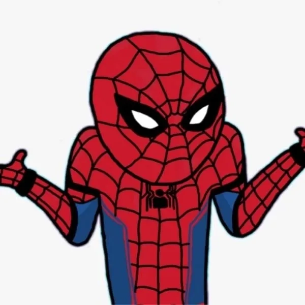 Người nhện meme với biểu cảm hài hước khiến bạn không thể nhịn cười