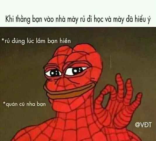 Hình người nhện ngầu thể hiện sự mạnh mẽ và phong độ của siêu anh hùng