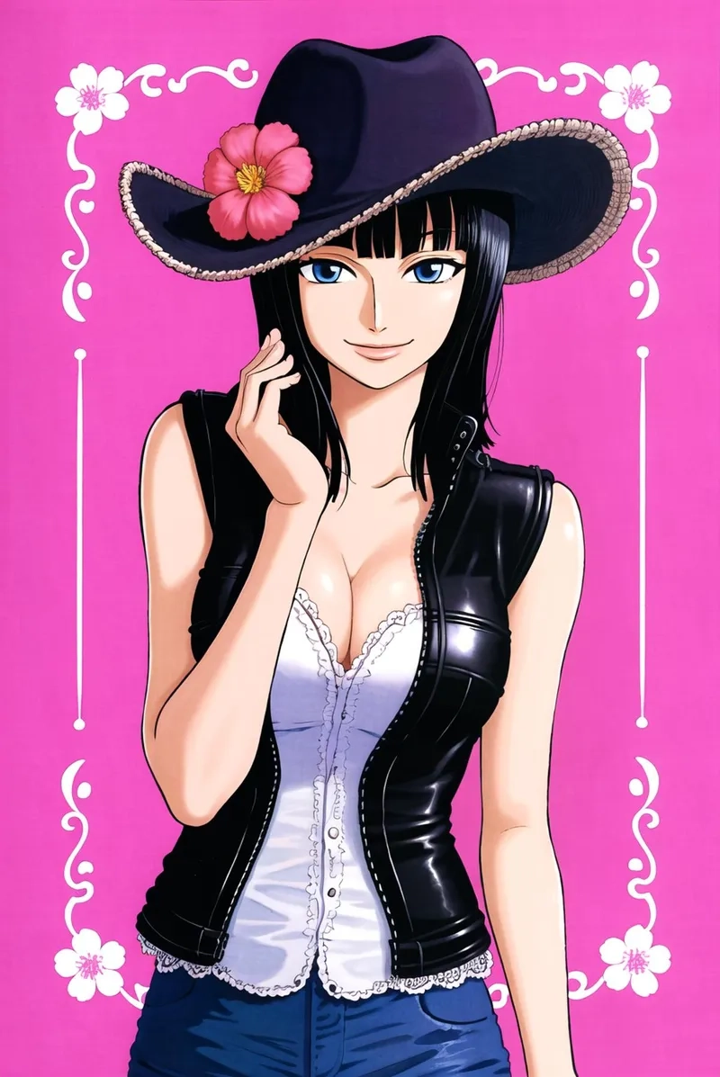 Ý tưởng tạo hình từ Nico Robin Pinterest hot trend