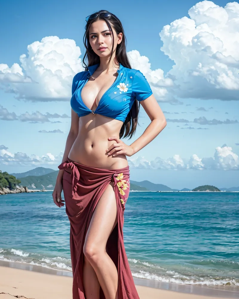 Top ảnh One Piece Nico Robin cosplay hot nhất hiện nay