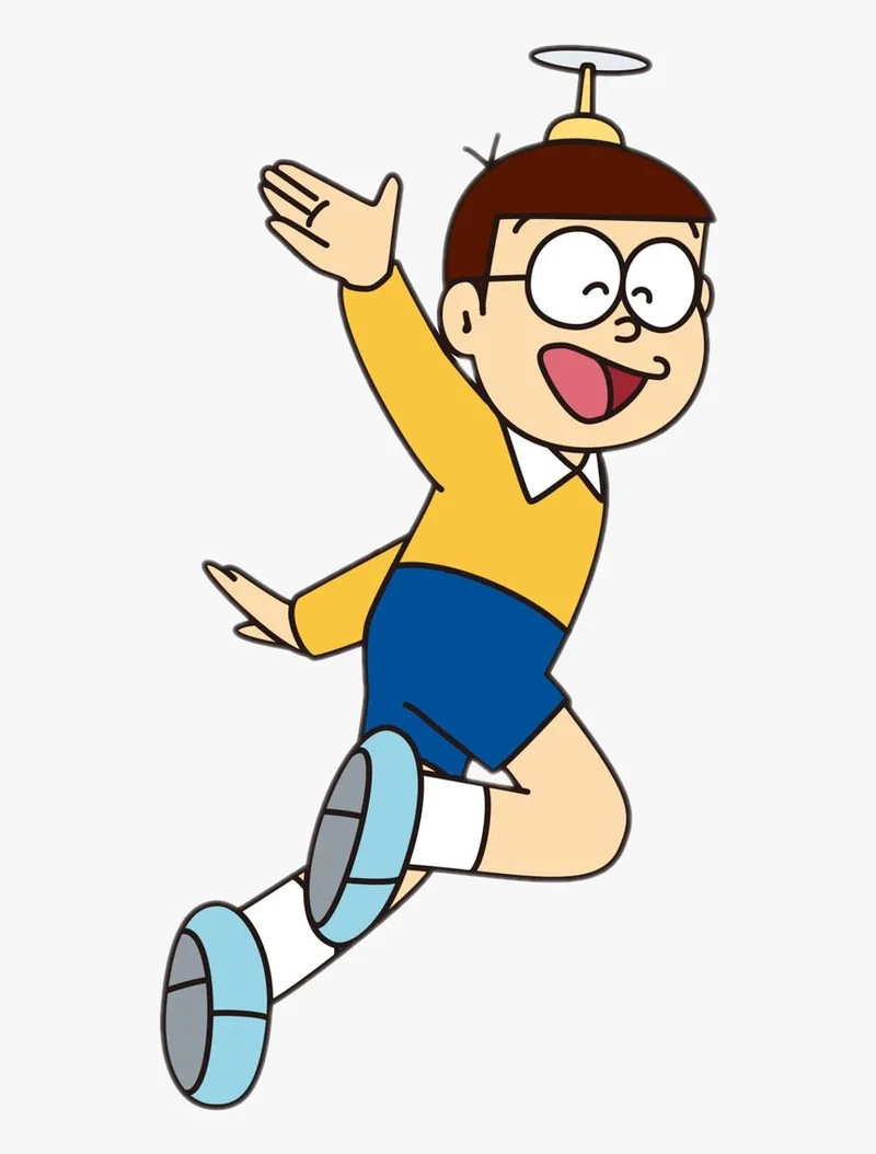 Tìm hiểu sâu hơn về nhân vật Nobita qua từng hình ảnh