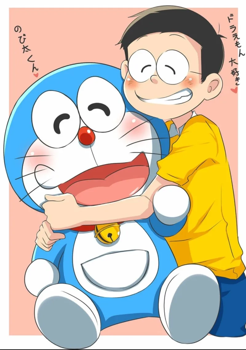 Doraemon và Nobita là cặp bạn thân không thể tách rời