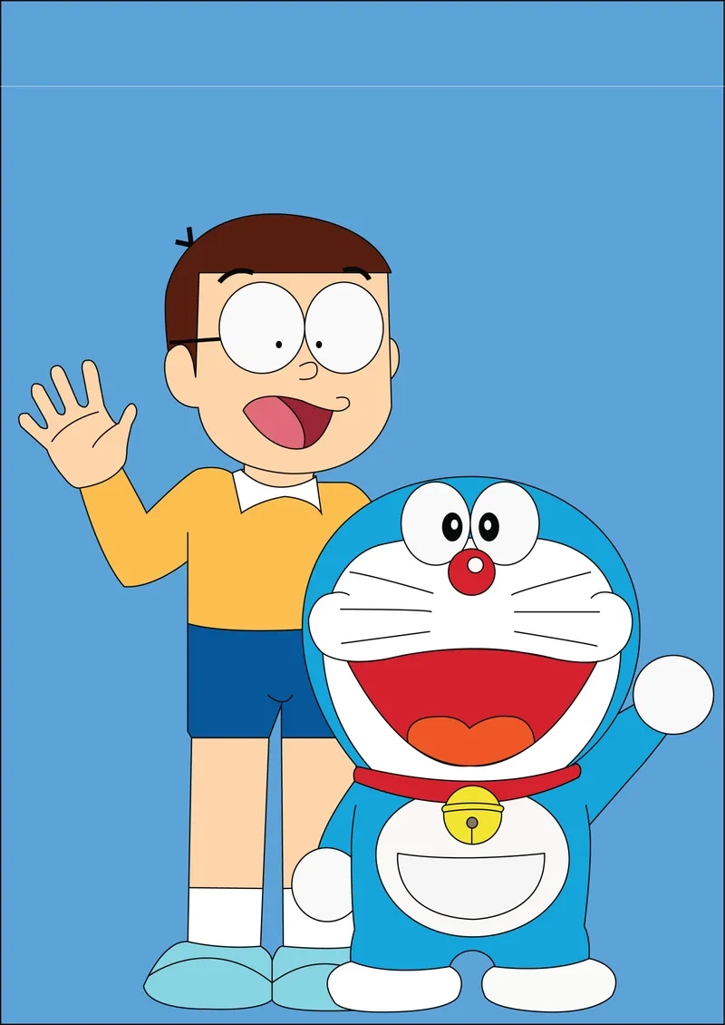 Hãy khám phá những ảnh Nobita và Doraemon thật ngầu
