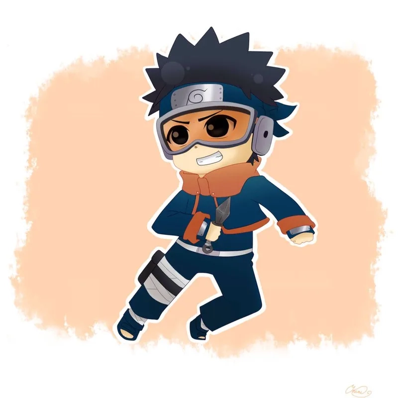Obito Uchiha chibi là phiên bản được yêu thích không kém