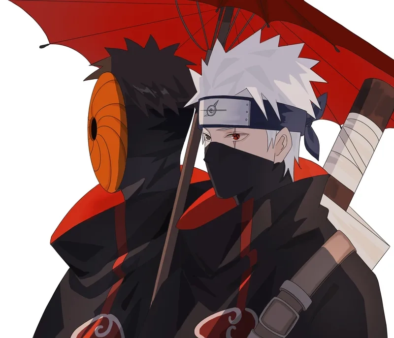 Hatake Kakashi Uchiha Obito là hai mặt của một tấm gương