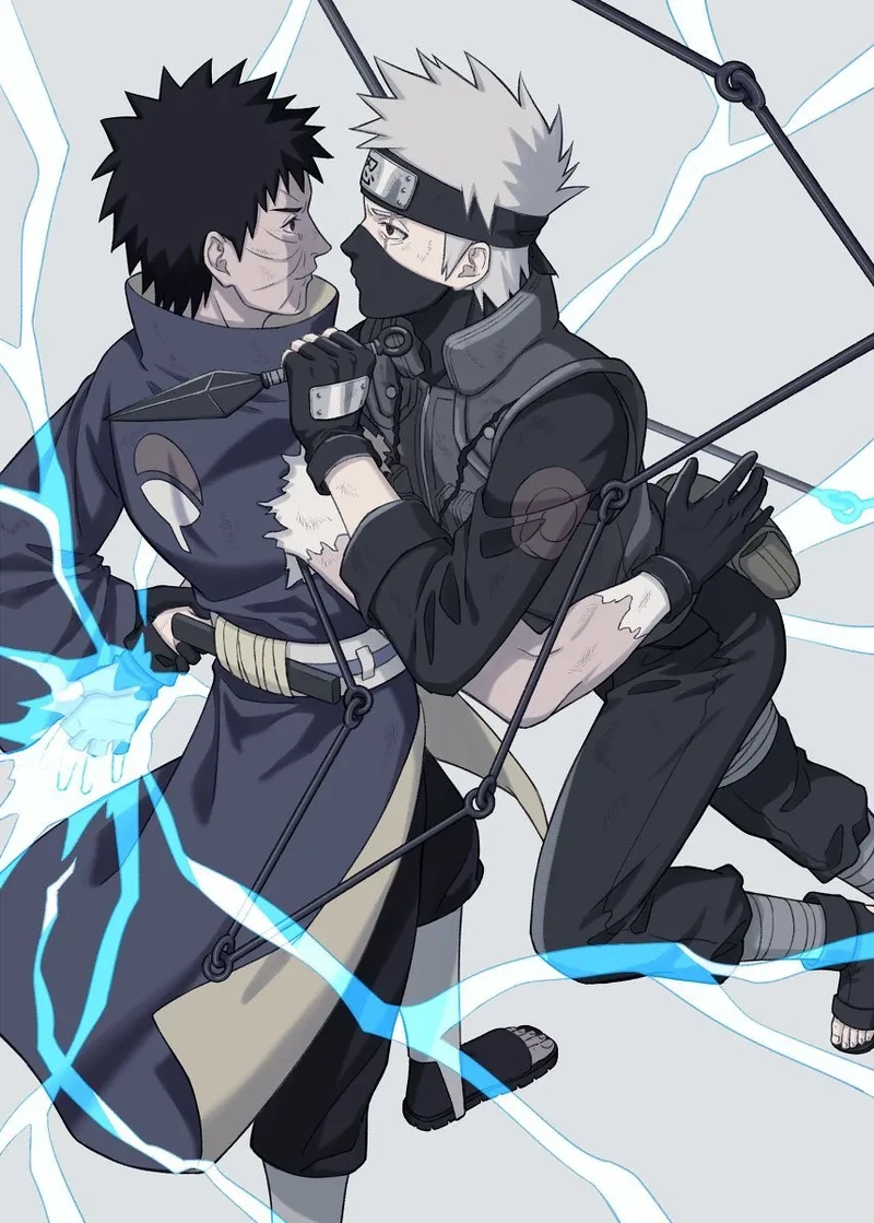 Kakashi x Obito manga cho thấy những hồi ức đầy nước mắt