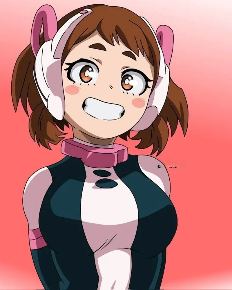 Bộ ảnh ấn tượng của My Hero Academia Ochako khiến dân mạng phát sốt