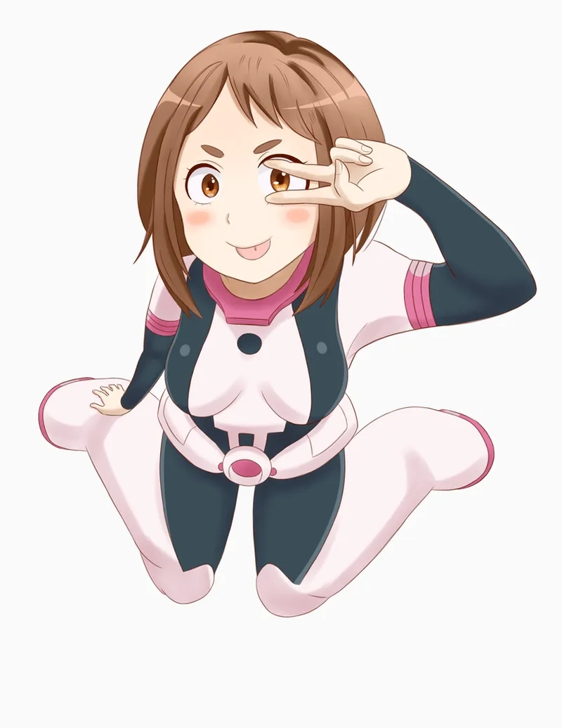 Góc nhìn khác về anime Uraraka qua nét vẽ fan art