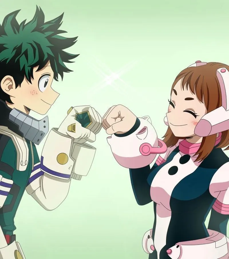 Khi tình yêu anime thăng hoa qua Deku x Ochako Manga