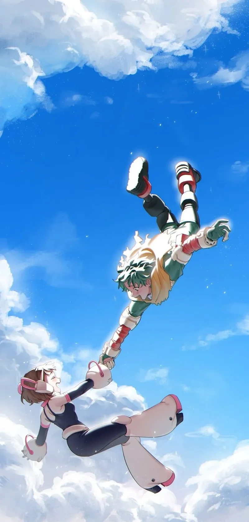 Những đoạn hội thoại đáng nhớ trong Izuku x Ochako Manga