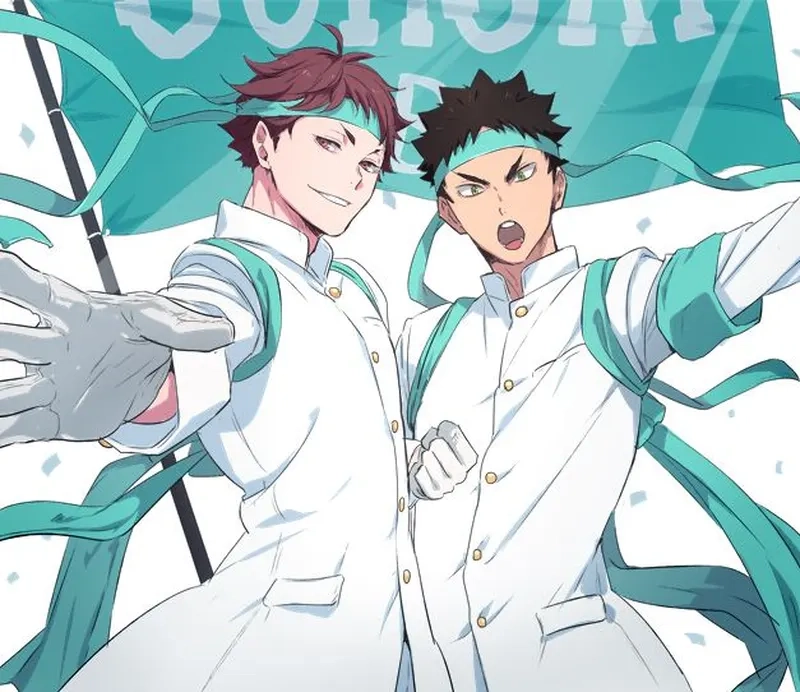 Một câu chuyện tình yêu ngọt ngào giữa Oikawa x Iwaizumi truyện tranh
