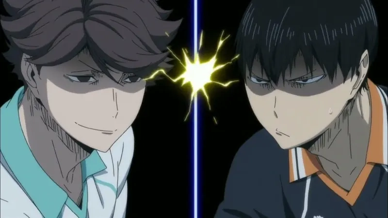 Kageyama x Oikawa là một trong những trận đấu thú vị nhất trong Haikyuu