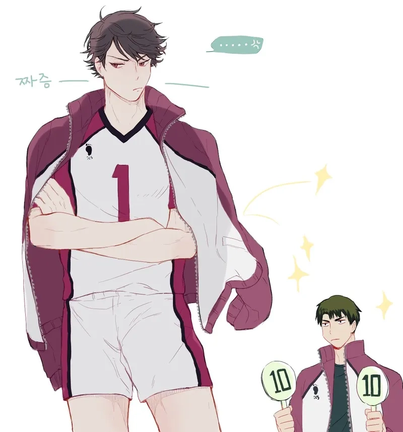 Oikawa x Ushijima là một trận đấu không thể bỏ qua trong Haikyuu