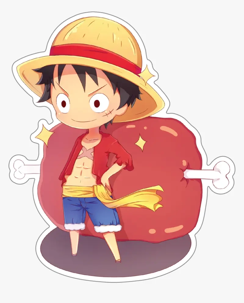 Sở hữu one piece chibi set cực đáng yêu cho mình