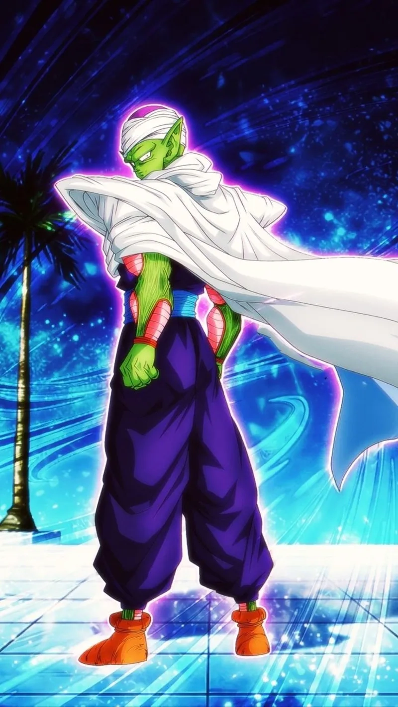 Piccolo DBZ chiến đấu với tất cả sức mạnh để bảo vệ trái đất