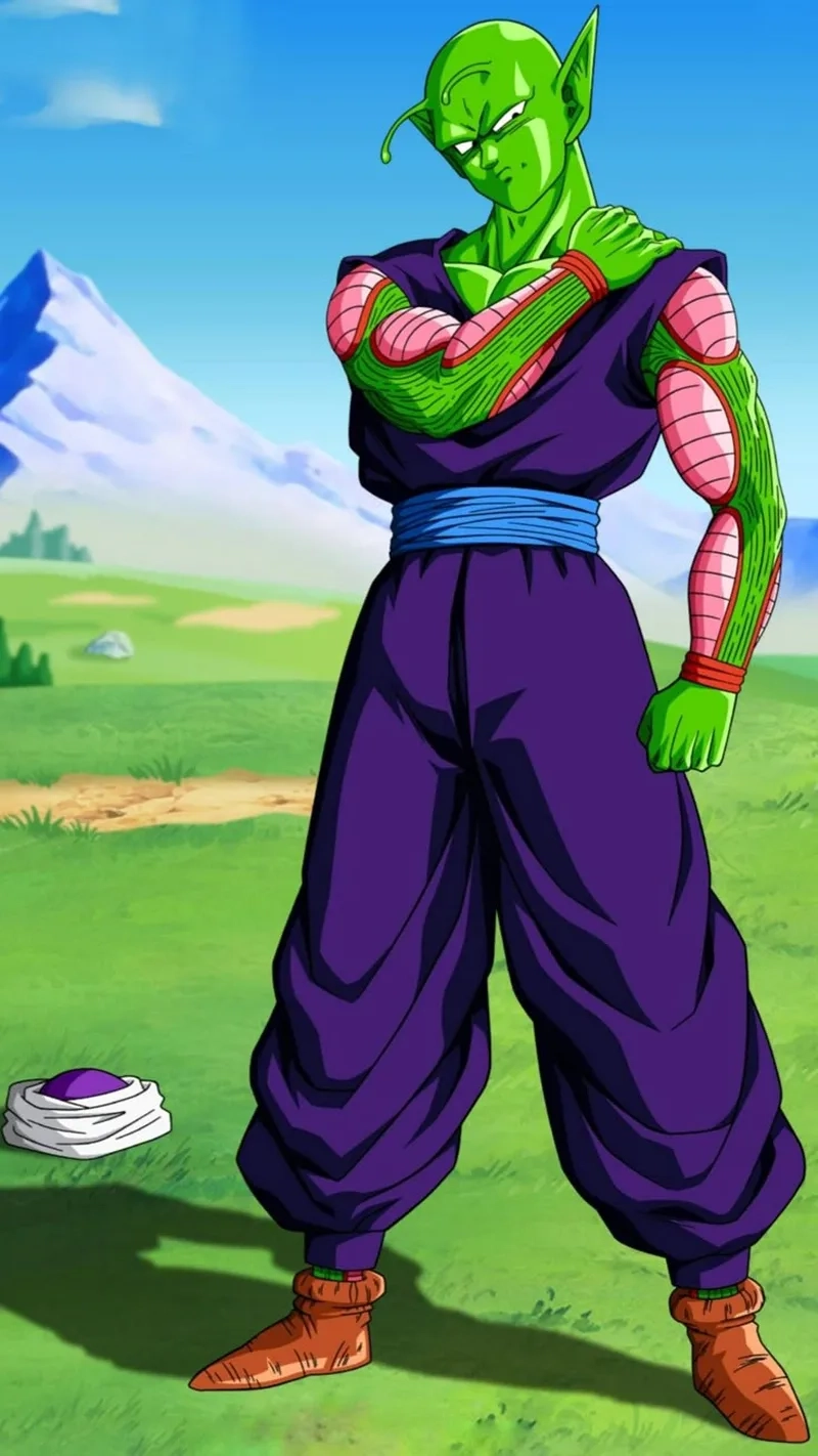 Piccolo PNG dễ dàng sử dụng trong các thiết kế liên quan đến Dragon Ball
