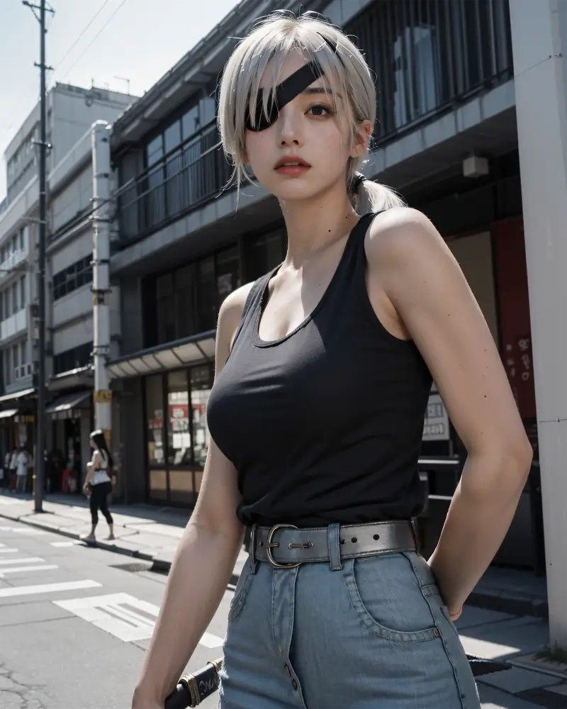 Tạo dáng với cosplay Quanxi để trở thành tâm điểm chú ý