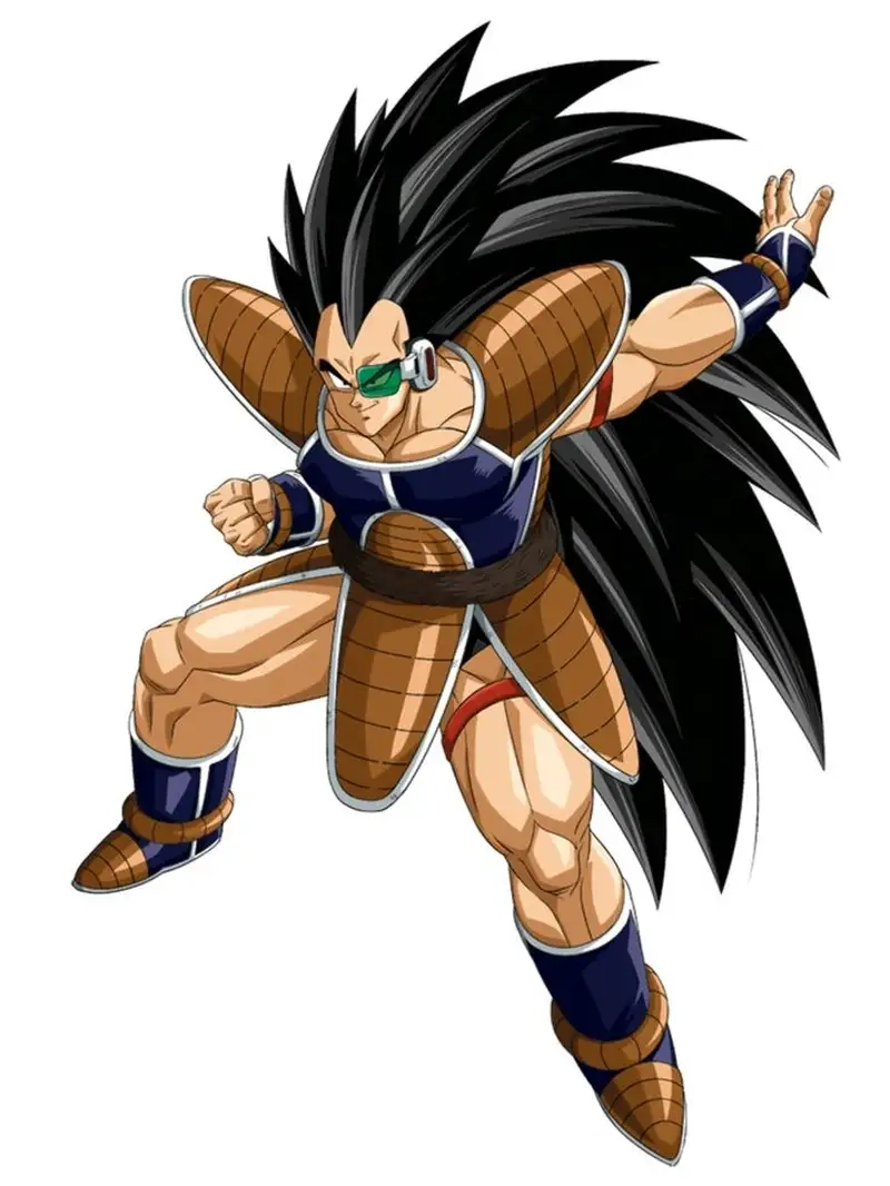 Raditz Dragon Ball Z gây ra rất nhiều khó khăn cho các anh hùng
