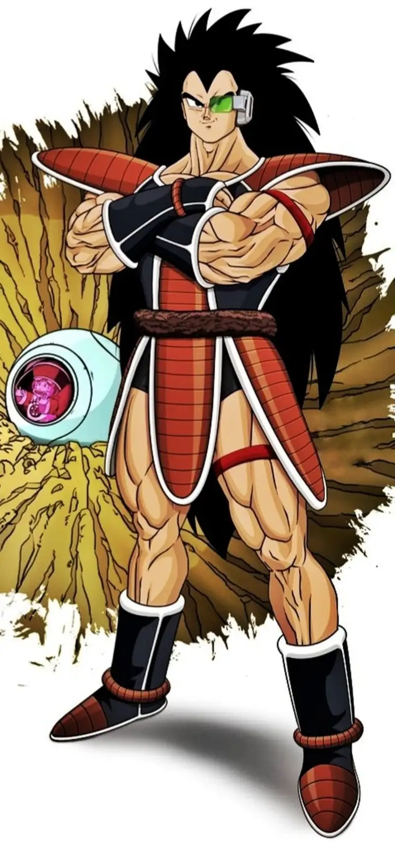 SSJ Raditz thể hiện sức mạnh đáng gờm trong Dragon Ball