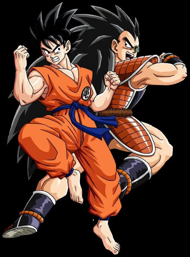 Goku Raditz là cuộc đối đầu của hai anh em