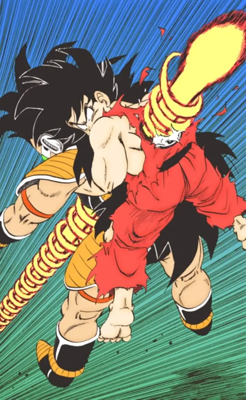 Goku and Raditz Death là khoảnh khắc gây xúc động