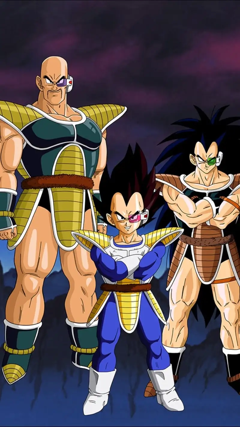 Raditz Nappa and Vegeta là bộ ba hùng mạnh