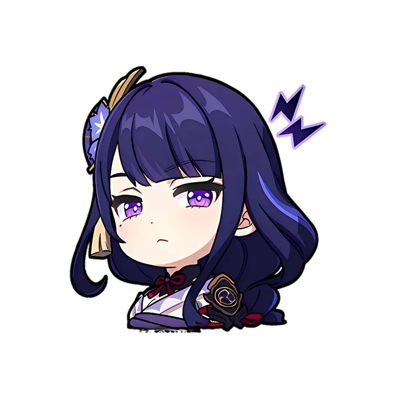 Đắm chìm trong vẻ đáng yêu của chibi raiden shogun