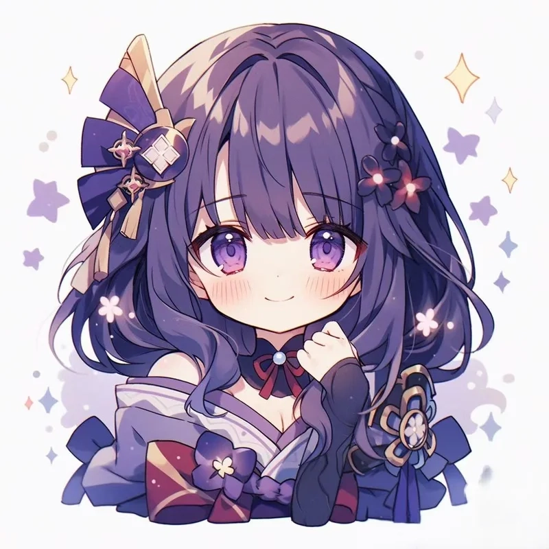 Dễ thương hết nấc với phiên bản raiden chibi cực chất