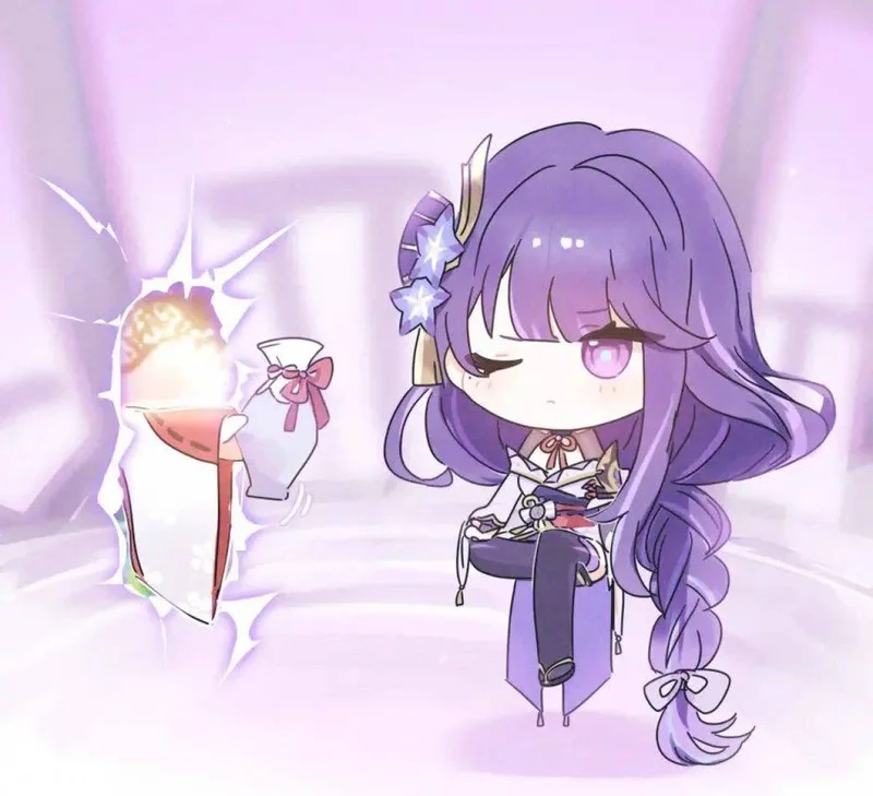 Khi chibi raiden shogun crying làm tan chảy cả cộng đồng mạng