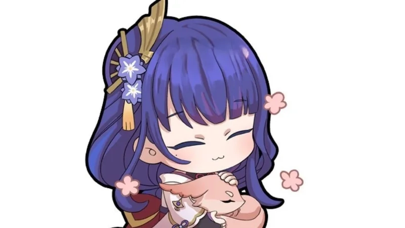 Mua ngay mô hình chibi raiden shogun figure cực đáng yêu