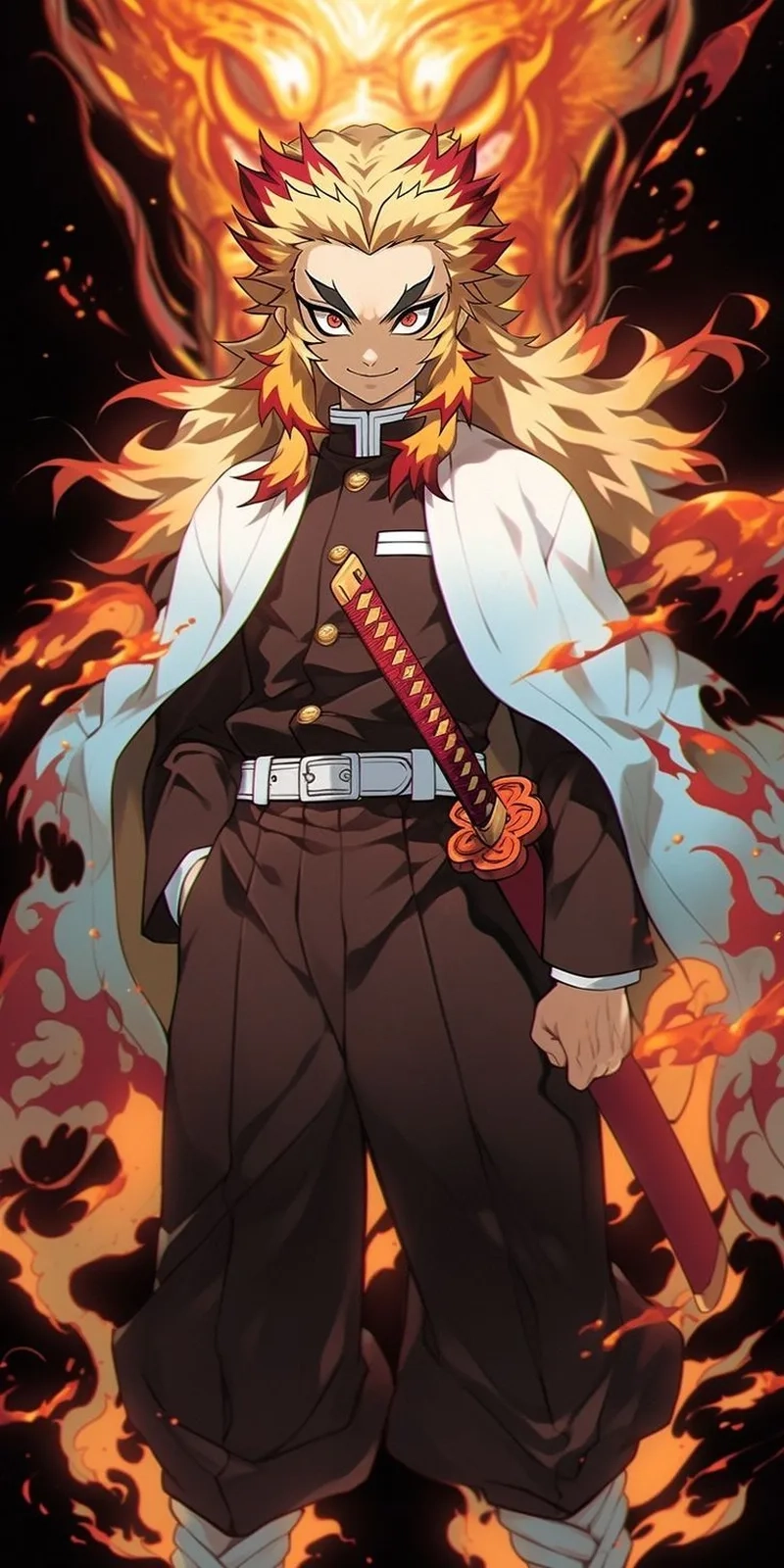 Cảm nhận những khoảnh khắc đặc biệt của Rengoku Demon Slayer qua bức ảnh đẹp