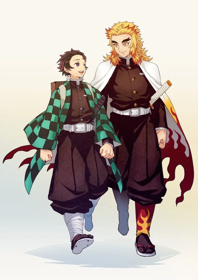 Rengoku X Tanjiro cặp đôi chiến đấu hết mình vì nhau