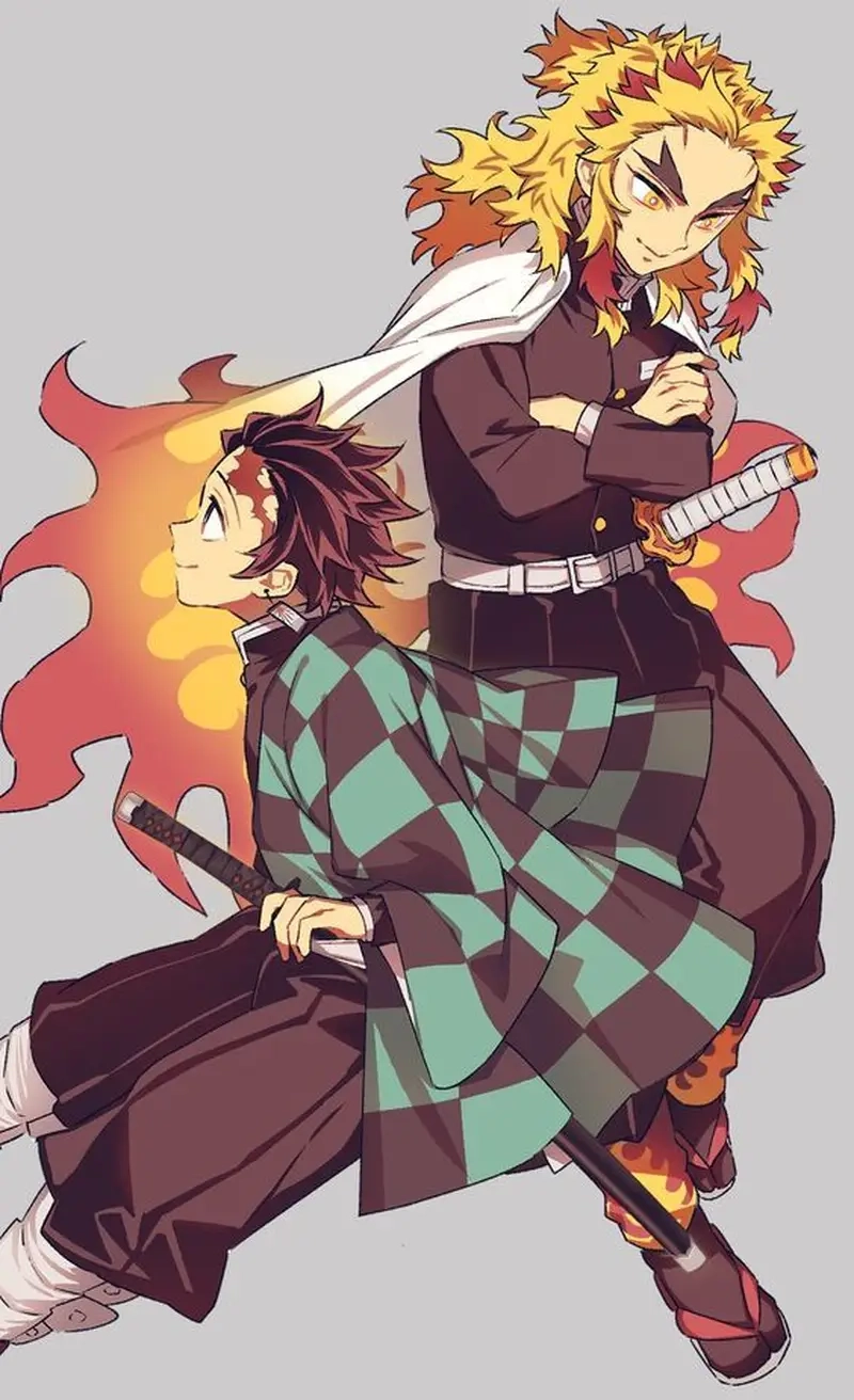Rengoku X Tanjirou không thể thiếu trong câu chuyện Demon Slayer