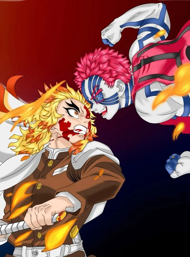 Rengoku X Akaza là một cuộc chiến mà fan anime không thể bỏ qua