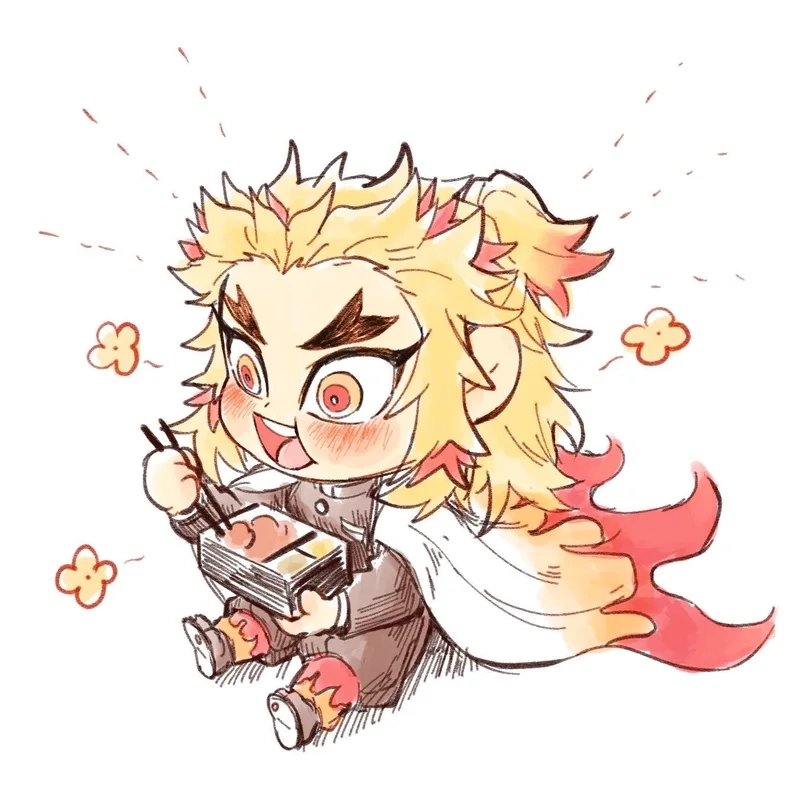 Bộ sưu tập hình rengoku chibi đẹp khiến bạn không thể rời mắt