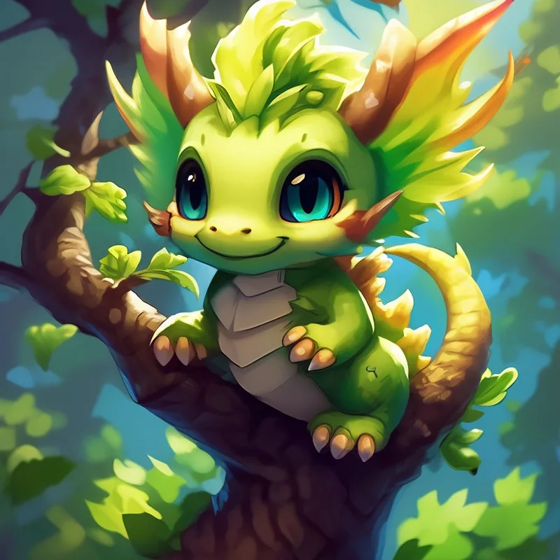 Mê mẩn với loạt hình ảnh rồng chibi siêu chất