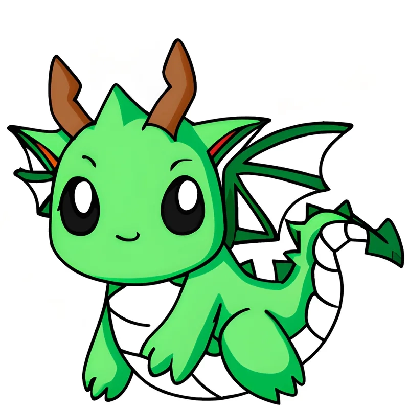 Trọn bộ mẫu rồng chibi dễ vẽ cho mọi lứa tuổi