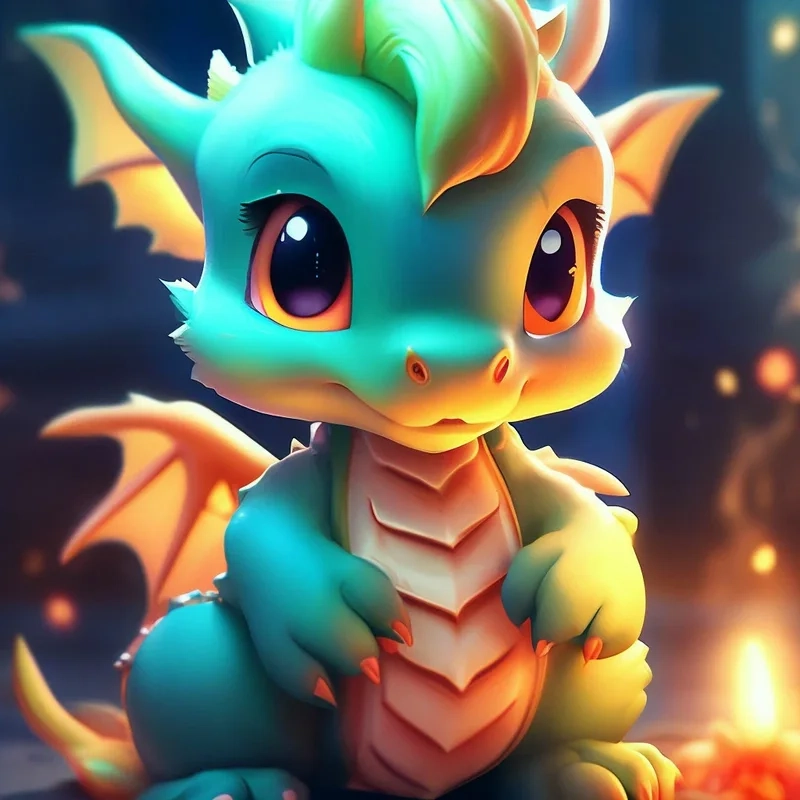 Độc quyền bộ rồng chibi năm 2024 cực hot