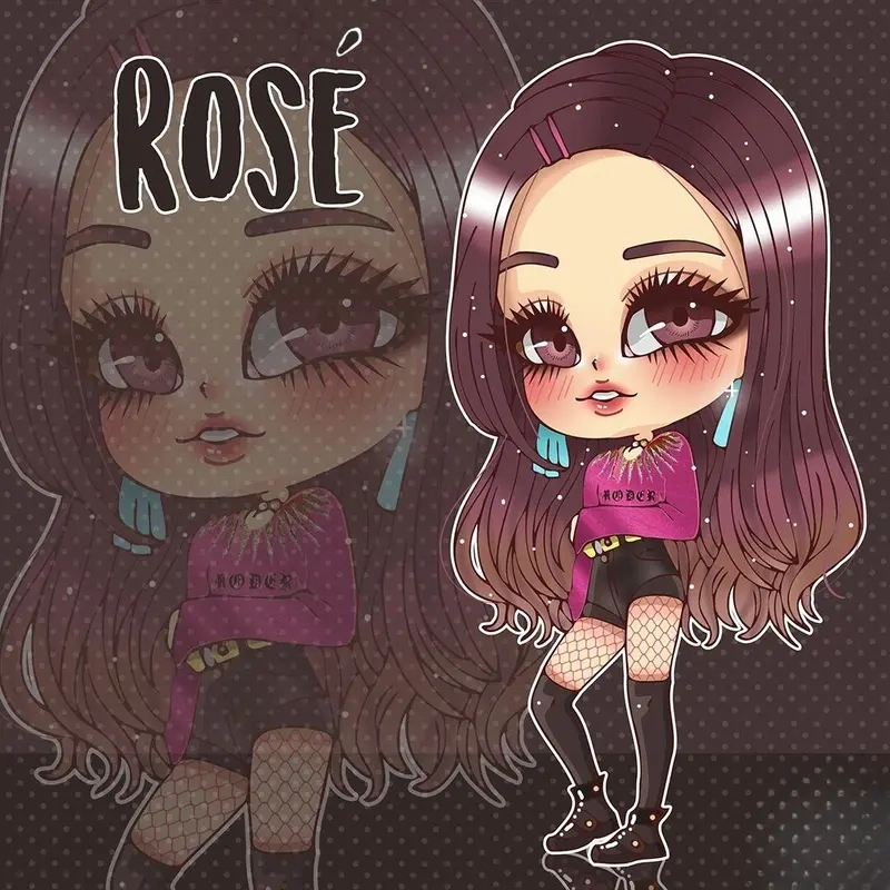 Đổi gió điện thoại với hình nền rose chibi độc lạ