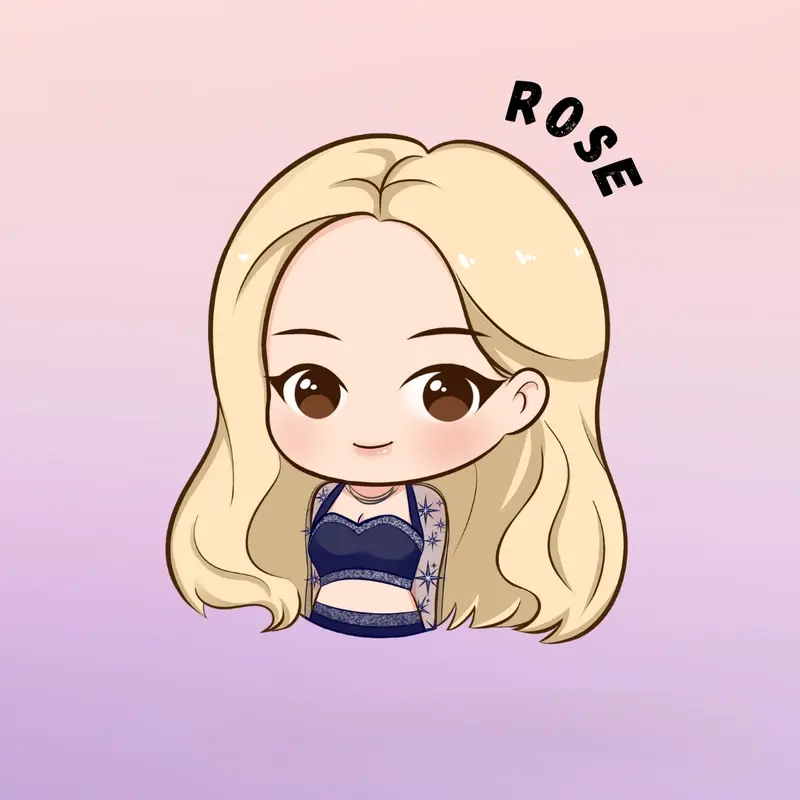 Thử ngay trào lưu vẽ rose apt chibi đẹp lạ