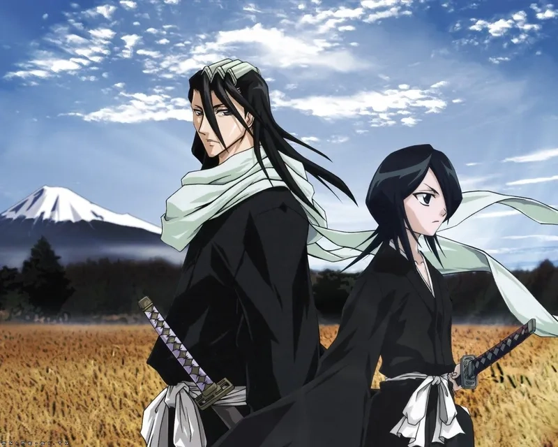 Tình cảm Byakuya x Rukia qua hình ảnh ấm áp trong Bleach