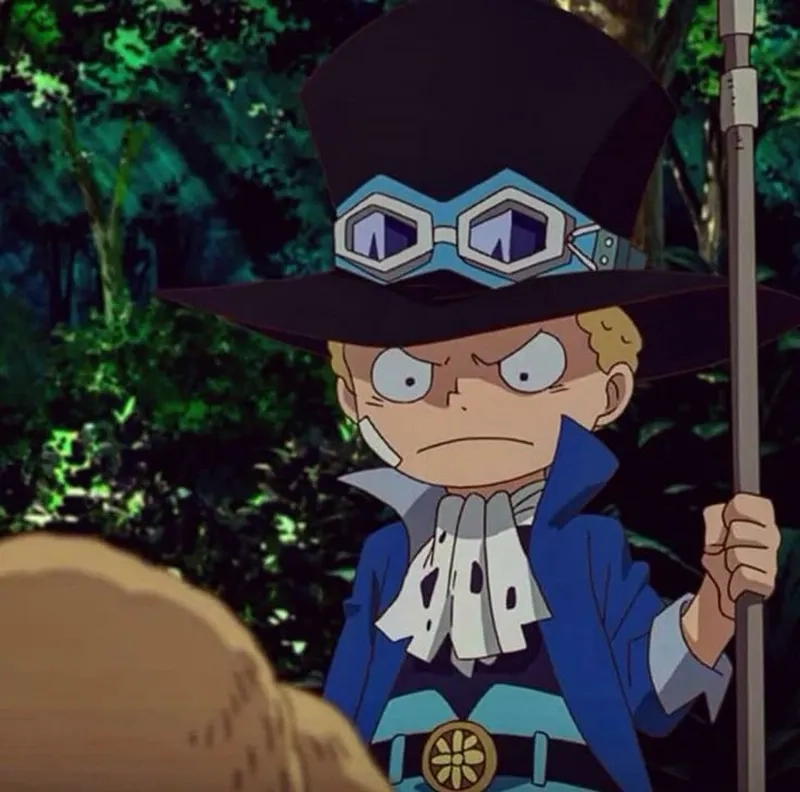 Cảnh quay xúc động khi Sabo khóc nhớ về Luffy và Ace
