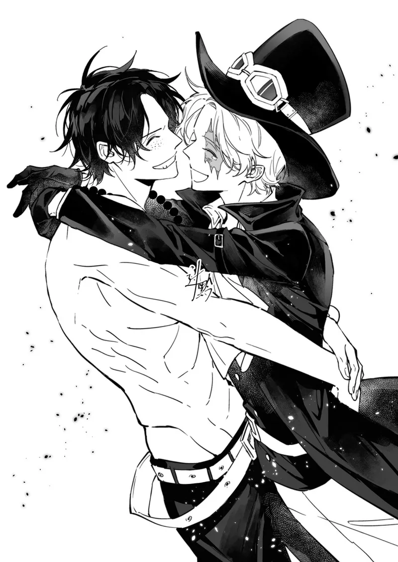 Truyện tranh Sabo x Ace Manga khiến trái tim tan chảy