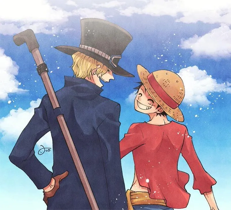 Câu chuyện anh em ngọt ngào giữa Luffy và Sabo