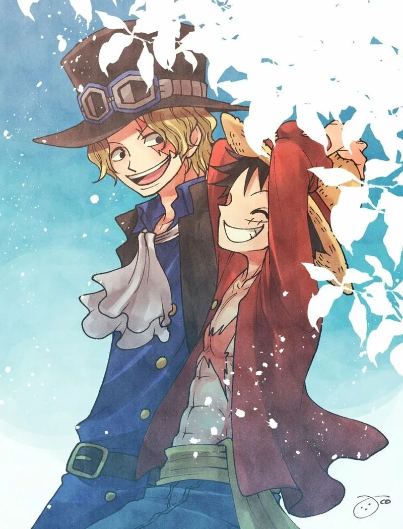 Bộ truyện tranh Luffy và Sabo đam mỹ đang gây bão cộng đồng