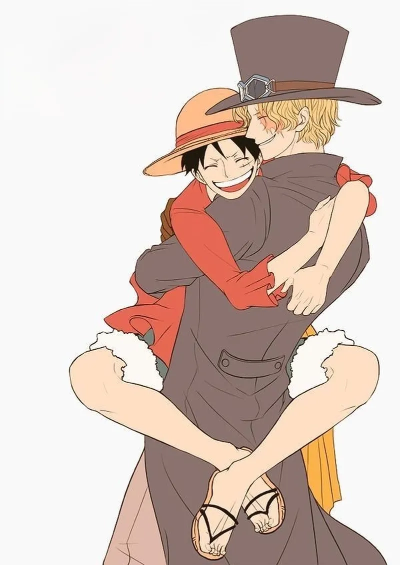 Manga Sabo x Luffy Manga ngập tràn khoảnh khắc cảm động