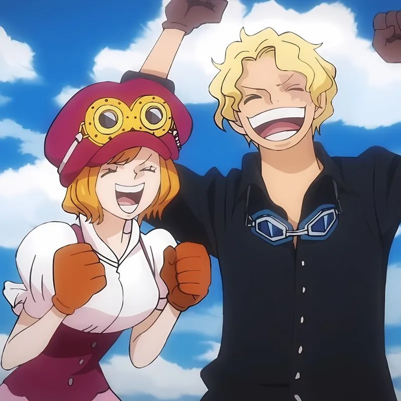 Khoảnh khắc siêu ngọt ngào của Sabo và Koala trong One Piece